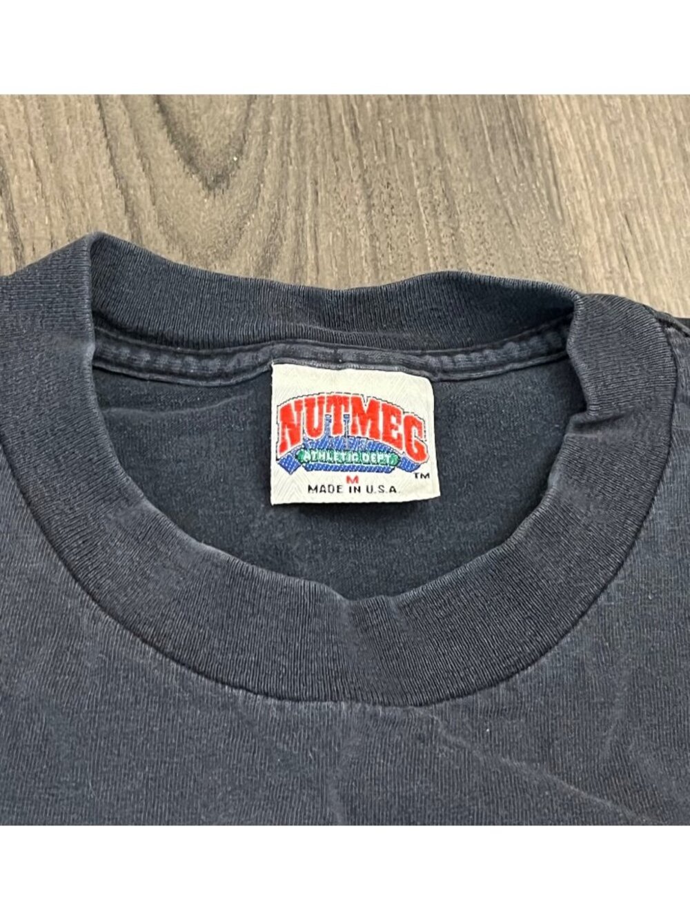 1991 San Jose Sharks Hockey T-shirt Nutmeg Inaugural Season Commemorative M Vtg - Picture 6 of 10